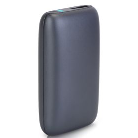 1Pc Electric Double Sided Hand Warmer Battery Backup Power Bank Rechargeable Hand Heater With 3 Temperature Levels Portable Pocket Warmer (Option: Grey)